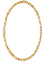 18K CD Triomphe Small Gourmette Necklace