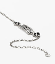 18K CC Resin Diamonds Necklace