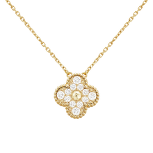 18K Van Cleef & Arpels Sweet Alhambra Diamond Necklace