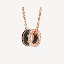 18K BVLGARI B.ZERO1 Black Ceramic Necklace