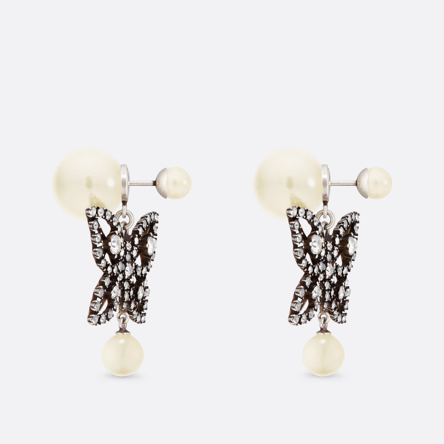 18K CD Tribales Butterfly Earrings