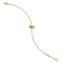 18K Frivole Emerald Bracelet