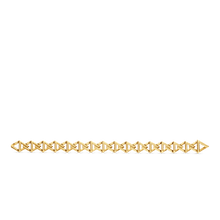 18K Louis Volt Curb Chain Large Bracelet