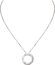 18K Love Diamond-Paved Necklace