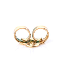 18k Louis Garden Louise Hoop Earrings