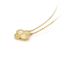18K Vintage Alhambra Pendant Clover Necklace
