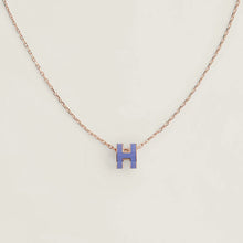 18K Mini Pop H Purple Necklace