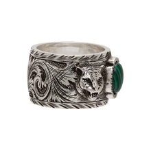 Double G Feline Garden Green Ring