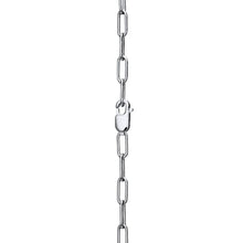 18K T Lock Pendant Pavé Diamonds Necklace