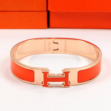 18K Clic H Orange Bracelet