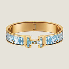 18K Clic H H Lift Blue Bracelet