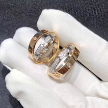 18K Love Diamond Ring