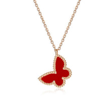 18K Sweet Alhambra Butterfly Necklace