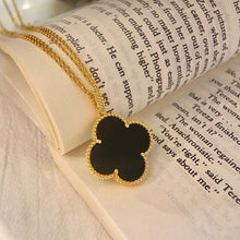 18K Magic Alhambra One Motifs Black Clover Necklace