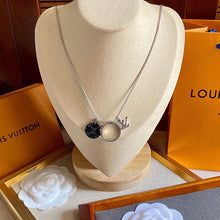 18K Louis Monogram Charms Necklace