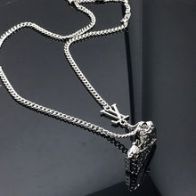 18K Louis Monogram Chain Bag Necklace