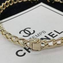 18K Interlocking CC Cuff Logo Choker Necklaces