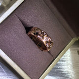 18K Rose Gold CC Coco Crush Diamonds Ring