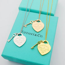 18K Return to Tiffany Heart & Key Necklace