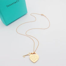 18K Return to Tiffany Heart & Key Necklace