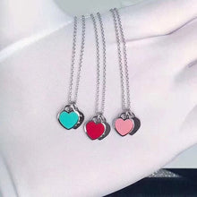 Red Double Heart Necklaces