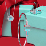 18K T Diamond & Turquoise Wire Ring