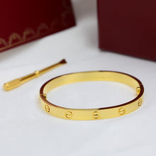 18K Yellow Gold Love Bracelet