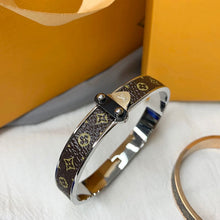 18K Louis Vintage Leather Bracelet