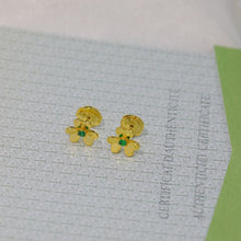 18K Frivole Mini Emerald Earrings