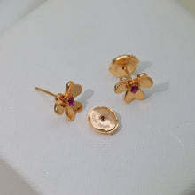 18K Frivole Mini Ruby Earrings