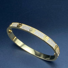 18K Love Pave Diamonds Bracelet