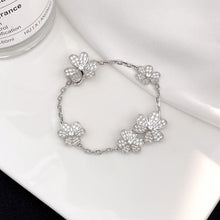 18K Frivole Diamonds Clover Bracelet