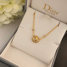 18K CD Rose Des Vents Vintage Necklace