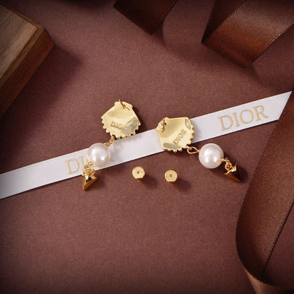 18K CD Sea Garden Earrings