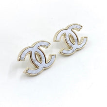 18K CC Marble Earrings