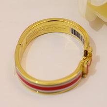 18K Clic H Red & White Bracelet