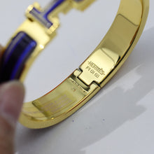 18K Clic H Purple Bracelet