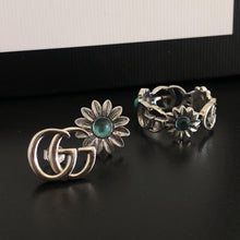Double G Flowers Ring