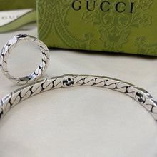 Double G Interlocking G Cuff Bracelet