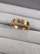 18K Love Wedding 4mm Ring