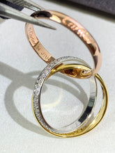 18K Trinity Diamonds Ring