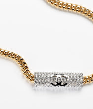 18K CC Diamonds Chain Necklace