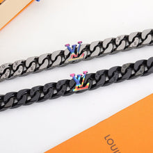 18K Louis Rainbow Chain Link Bracelet