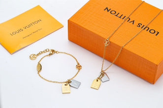 18K Louis Nanogram Necklace