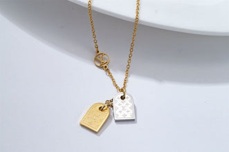 18K Louis Nanogram Necklace