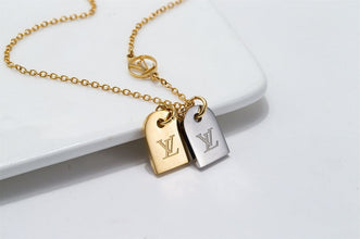 18K Louis Nanogram Necklace