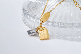 18K Louis Nanogram Necklace