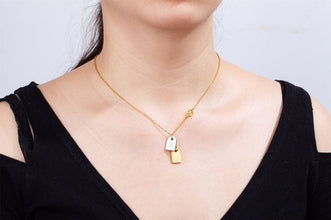 18K Louis Nanogram Necklace