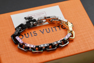 18K Louis Street Style Chain Bracelet