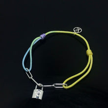 18K Louis Silver Lockit X Virgil Abloh Rainbow Bracelet